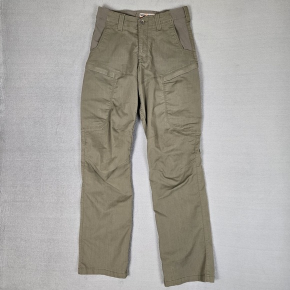 5.11 Tactical Other - 5.11 Tactical Apex Pants Mens 30x34 Olive Green Cargo Work Trousers 74434